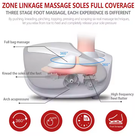 e3 Darius Leg and Foot Massager